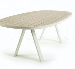 Итальянские Уличные столы - Стол обеденный Esedra Oval dining table Итальянские Уличные столы - Стол обеденный Esedra Oval dining table фабрика Ethimo