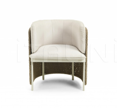 Итальянские Уличная мебель - Стул с подлокотниками Esedra Dining armchair фабрика Ethimo