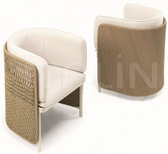 Итальянские Уличная мебель - Стул с подлокотниками Esedra Dining armchair фабрика Ethimo