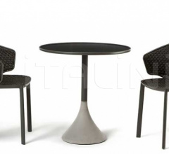 Итальянские Уличная мебель - Стул с подлокотниками Pluvia Round rope фабрика Ethimo