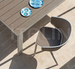 Итальянские Уличные столы - Стол обеденный Esedra Square Rectangular dining table Итальянские Уличные столы - Стол обеденный Esedra Square Rectangular dining table фабрика Ethimo