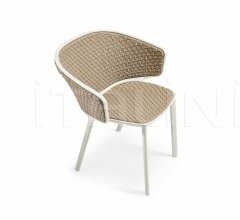 Итальянские Уличная мебель - Стул с подлокотниками Pluvia Natwick фабрика Ethimo