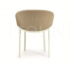 Итальянские Уличная мебель - Стул с подлокотниками Pluvia Natwick фабрика Ethimo