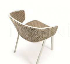 Итальянские Уличная мебель - Стул с подлокотниками Pluvia Natwick фабрика Ethimo