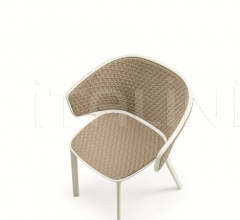 Итальянские Уличная мебель - Стул с подлокотниками Pluvia Natwick фабрика Ethimo