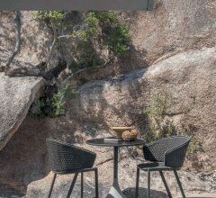 Итальянские Уличная мебель - Стул с подлокотниками Pluvia Natwick фабрика Ethimo