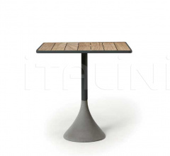 Итальянские Рестораны/Бары - Барный стол Concreto Table 60x60 h 74 фабрика Ethimo