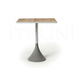 Итальянские Рестораны/Бары - Барный стол Concreto Table 70x70 h 74 фабрика Ethimo