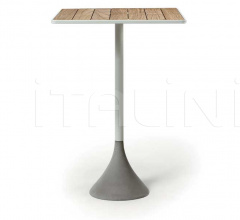 Итальянские Рестораны/Бары - Барный стол Concreto High table 60x60 h 105 фабрика Ethimo