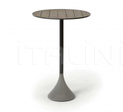 Итальянские Рестораны/Бары - Барный стол Concreto High Table 60 h 105 фабрика Ethimo