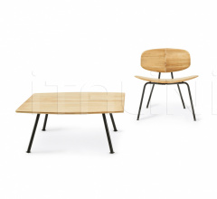 Итальянские Уличные столики - Журнальный столик Agave Square coffee table Итальянские Уличные столики - Журнальный столик Agave Square coffee table фабрика Ethimo