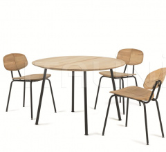 Итальянские Уличные столы - Стол обеденный Agave Round table Итальянские Уличные столы - Стол обеденный Agave Round table фабрика Ethimo