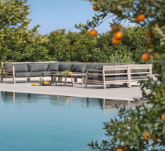 Итальянские Уличная мебель - Модульный диван Costes фабрика Ethimo