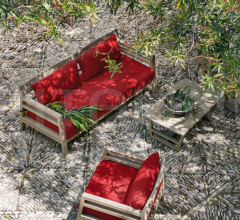 Итальянские Уличная мебель - Диван Costes фабрика Ethimo