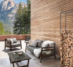 Итальянские Уличные столики - Журнальный столик Costes Coffee table 120x80 Итальянские Уличные столики - Журнальный столик Costes Coffee table 120x80 фабрика Ethimo