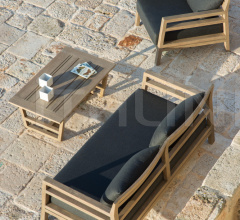 Итальянские Уличные столики - Журнальный столик Costes Coffee table 120x80 Итальянские Уличные столики - Журнальный столик Costes Coffee table 120x80 фабрика Ethimo