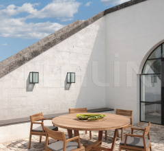 Итальянские Уличные столы - Стол обеденный Costes Round table Итальянские Уличные столы - Стол обеденный Costes Round table фабрика Ethimo