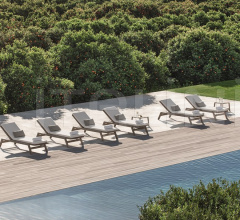 Итальянские Уличные шезлонги - Шезлонг Costes фабрика Ethimo