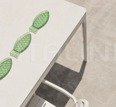 Итальянские Уличные столы - Стол обеденный Play Square dining table Итальянские Уличные столы - Стол обеденный Play Square dining table фабрика Ethimo