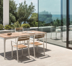 Итальянские Уличные столы - Стол обеденный Play rectangular dining table Итальянские Уличные столы - Стол обеденный Play rectangular dining table фабрика Ethimo