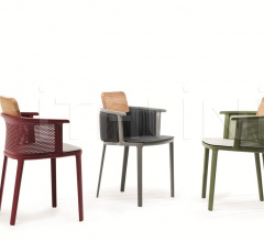 Итальянские Уличная мебель - Стул с подлокотниками Nicolette фабрика Ethimo