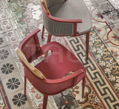 Итальянские Уличная мебель - Стул с подлокотниками Nicolette фабрика Ethimo