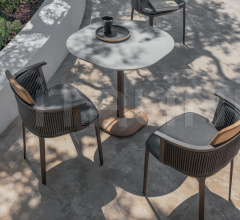 Итальянские Уличные столы - Стол обеденный Dining table 70x70 h 75 Итальянские Уличные столы - Стол обеденный Dining table 70x70 h 75 фабрика Ethimo