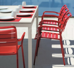 Итальянские Уличные столы - Стол обеденный Flat extendable rectangular dining table Итальянские Уличные столы - Стол обеденный Flat extendable rectangular dining table фабрика Ethimo