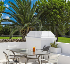 Итальянские Уличная мебель - Стул с подлокотниками Ocean фабрика Ethimo