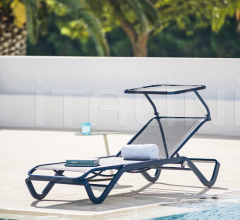 Итальянские Уличные шезлонги - Шезлонг Ocean sunbed фабрика Ethimo