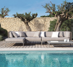 Итальянские Уличная мебель - Модульный диван Infinity фабрика Ethimo
