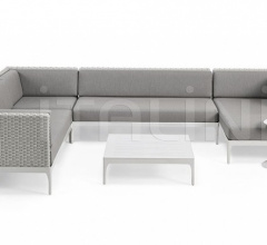 Итальянские Уличные столики - Журнальный столик Infinity square coffee table Итальянские Уличные столики - Журнальный столик Infinity square coffee table фабрика Ethimo