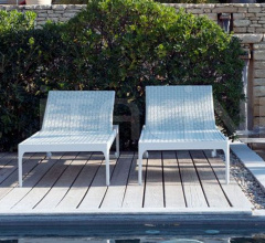 Итальянские Уличные шезлонги - Шезлонг Infinity sunbed фабрика Ethimo