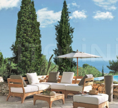 Итальянские Уличные столики - Журнальный столик Village square coffee table Итальянские Уличные столики - Журнальный столик Village square coffee table фабрика Ethimo