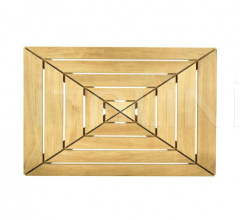 Итальянские Уличные столики - Журнальный столик Village rectangular coffee table Итальянские Уличные столики - Журнальный столик Village rectangular coffee table фабрика Ethimo