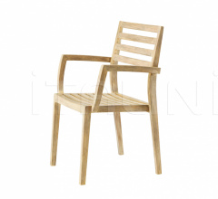 Итальянские Уличная мебель - Стул с подлокотниками Stella фабрика Ethimo