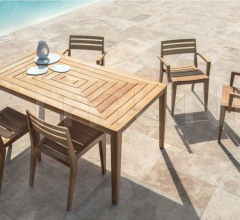 Итальянские Уличная мебель - Стул с подлокотниками Stella фабрика Ethimo