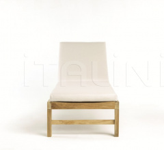 Итальянские Уличные шезлонги - Шезлонг Sand sunbed in teak фабрика Ethimo