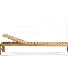 Итальянские Уличные шезлонги - Шезлонг Sand sunbed in teak фабрика Ethimo