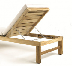 Итальянские Уличные шезлонги - Шезлонг Sand sunbed in teak фабрика Ethimo