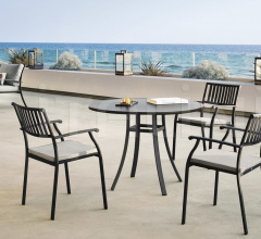 Итальянские Уличная мебель - Стул с подлокотниками Elisir dining armchair фабрика Ethimo