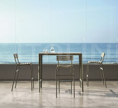 Итальянские Рестораны/Бары - Барный стол Laren high rectangular table 120x60cm фабрика Ethimo