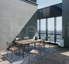 Итальянские Уличная мебель - Стул Laren stacking chair фабрика Ethimo