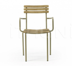 Итальянские Уличная мебель - Стул с подлокотниками Laren stacking armchair фабрика Ethimo