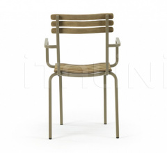 Итальянские Уличная мебель - Стул с подлокотниками Laren stacking armchair фабрика Ethimo