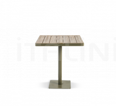 Итальянские Уличные столы - Стол обеденный Laren square table 70x70cm Итальянские Уличные столы - Стол обеденный Laren square table 70x70cm фабрика Ethimo