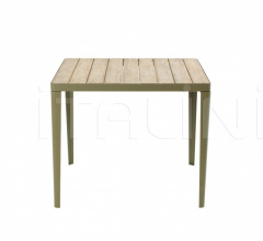 Итальянские Уличные столы - Стол обеденный Laren square table 90x90cm Итальянские Уличные столы - Стол обеденный Laren square table 90x90cm фабрика Ethimo