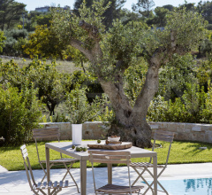 Итальянские Уличные столы - Стол обеденный Laren rectangular table Итальянские Уличные столы - Стол обеденный Laren rectangular table фабрика Ethimo