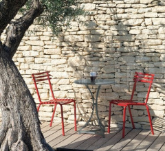 Итальянские Уличная мебель - Стул Flower stackable chair фабрика Ethimo