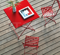 Итальянские Уличные столы - Стол обеденный Flower square table 80x80cm Итальянские Уличные столы - Стол обеденный Flower square table 80x80cm фабрика Ethimo